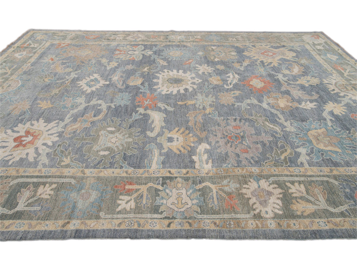 Modern Sultanabad Wool Rug 10 X 14