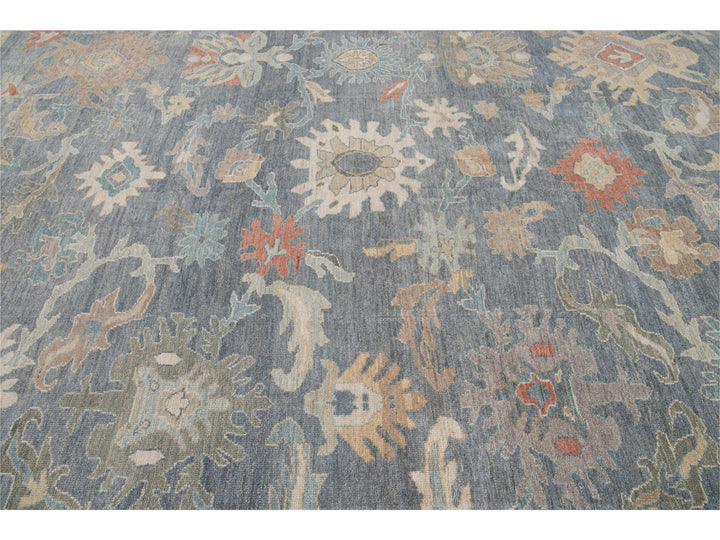 Modern Sultanabad Wool Rug 10 X 14