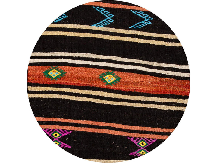 Vintage Kilim Wool Runner 3 X 11