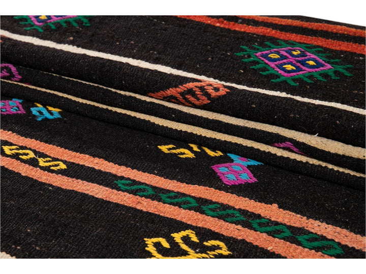 Vintage Kilim Wool Runner 3 X 11