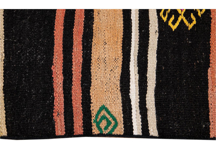 Vintage Kilim Wool Runner 3 X 11