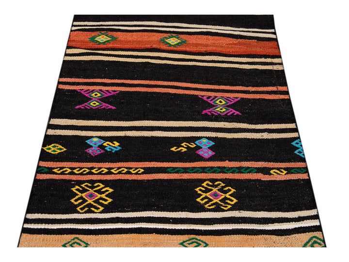 Vintage Kilim Wool Runner 3 X 11