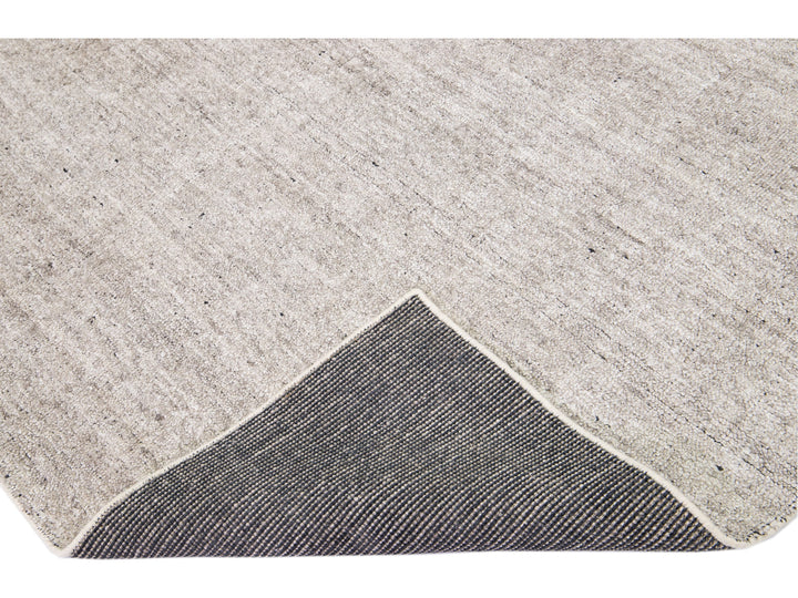 Modern Bamboo & Silk Groove Rug 8 X 10