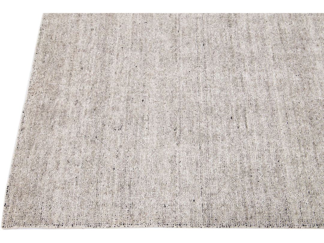 Modern Bamboo & Silk Groove Rug 8 X 10