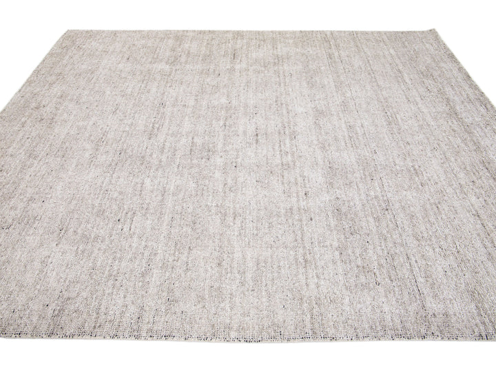 Modern Bamboo & Silk Groove Rug 8 X 10