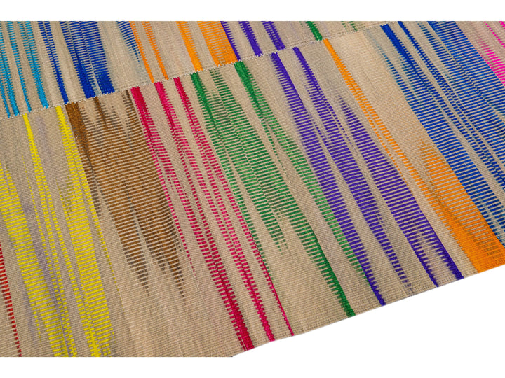 Modern Kilim Wool Rug 7 X 13