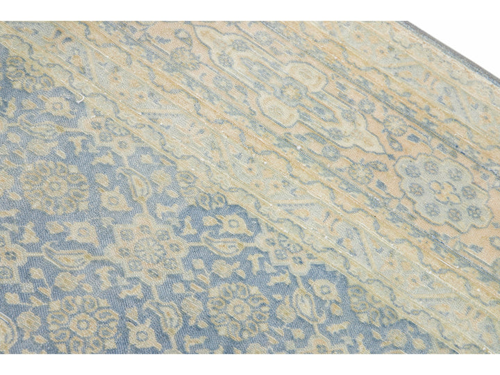 Antique Tabriz Wool Rug 9 X 12