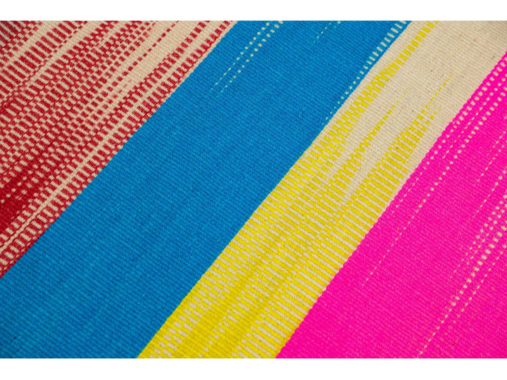 Modern Kilim Wool Rug 10 X 14