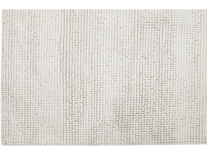 Modern Felted Texture Wool Rug 10 X 14