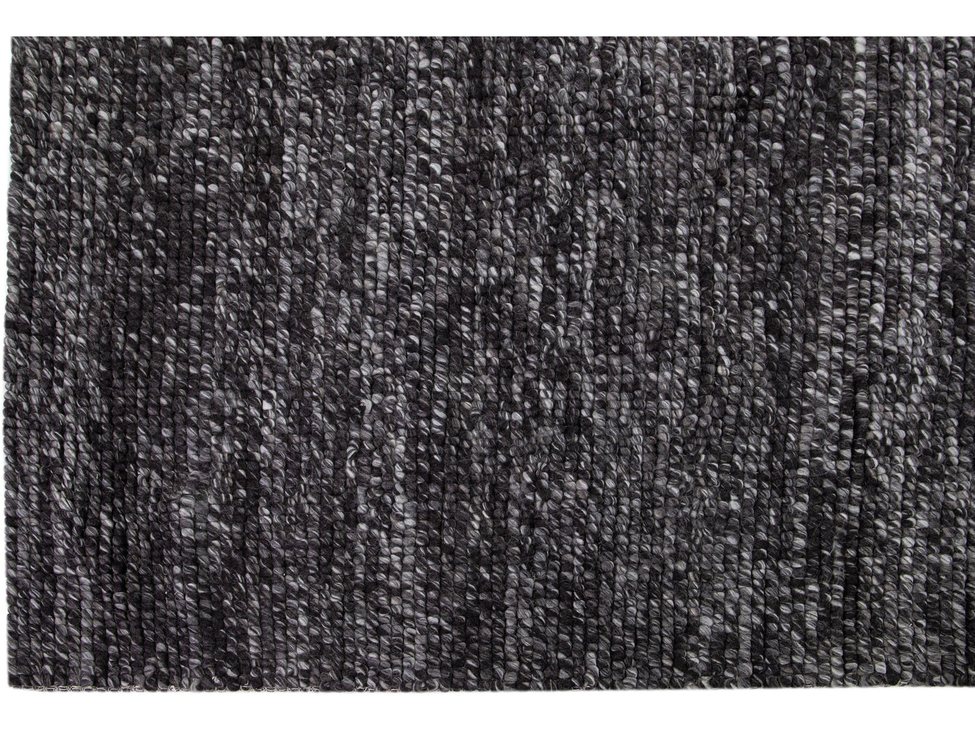 Modern Felted Texture Wool Rug 9 X 12