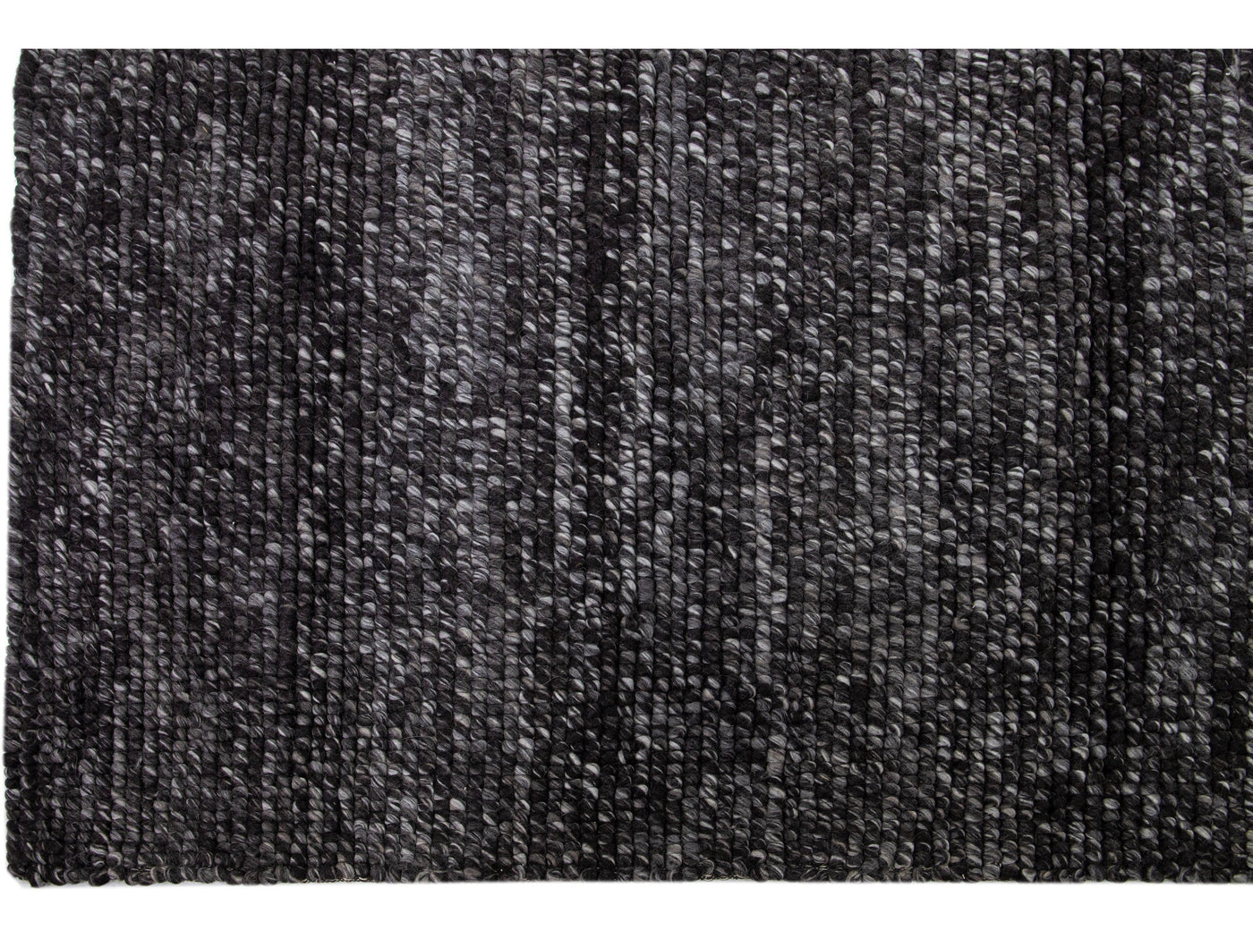 Modern Felted Texture Wool Rug 10 X 14