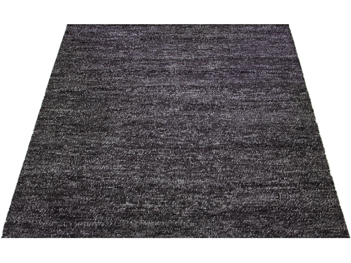 Modern Felted Texture Wool Rug 12 X 15