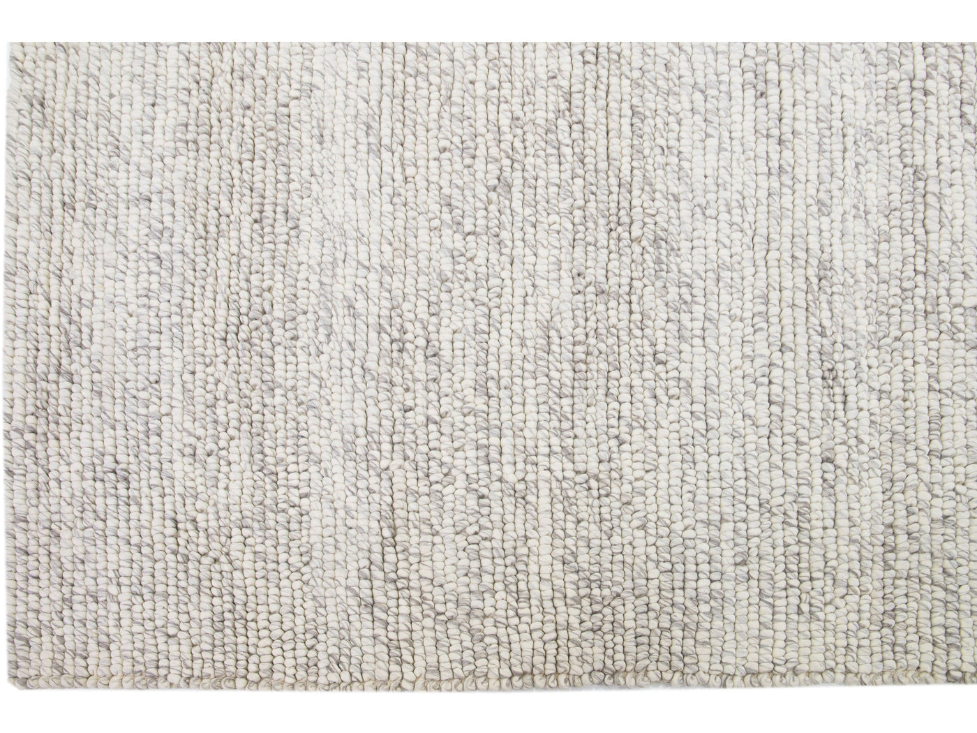 Modern Felted Texture Wool Rug 12 X 15