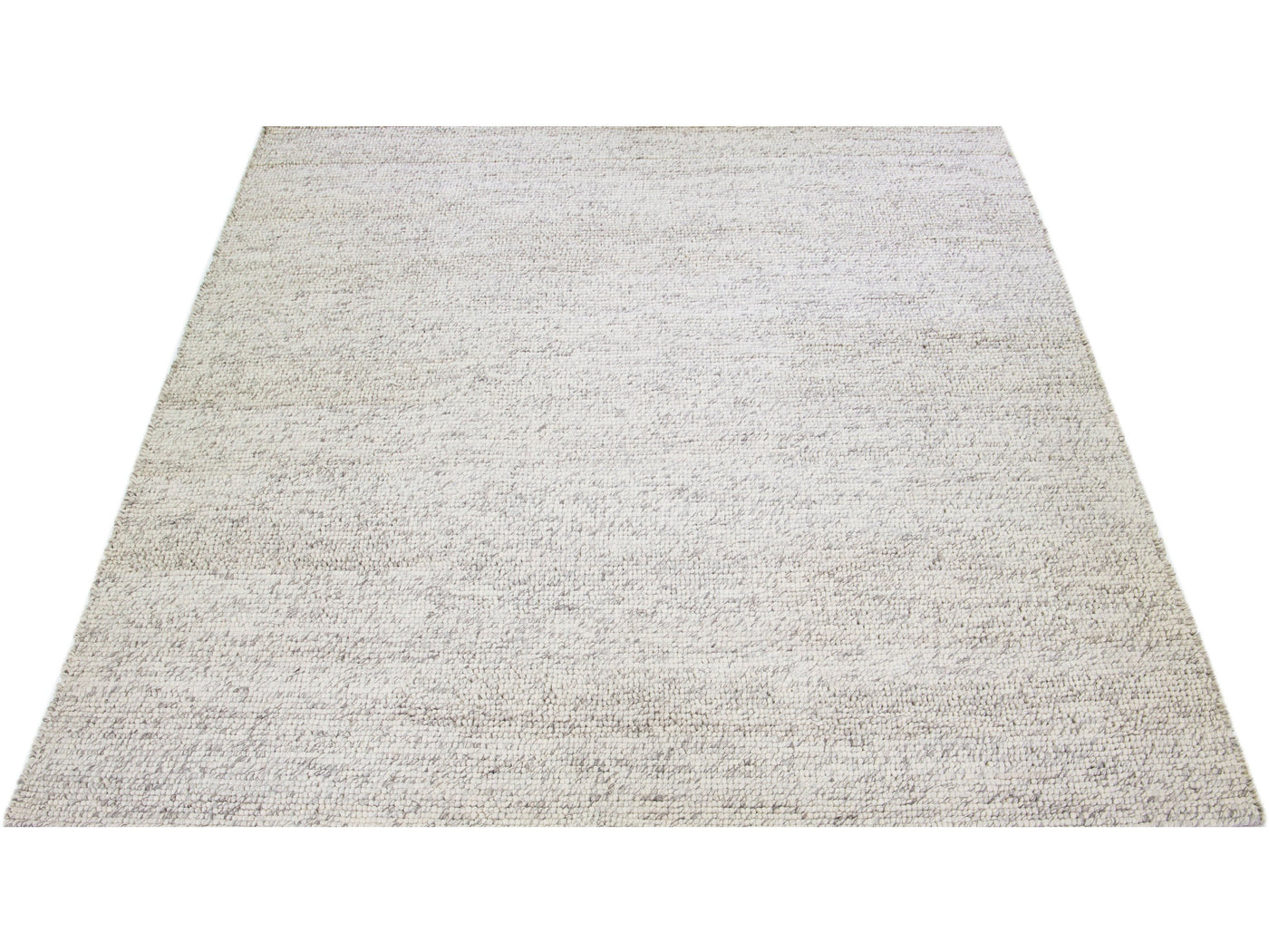 Modern Felted Texture Wool Rug 12 X 15