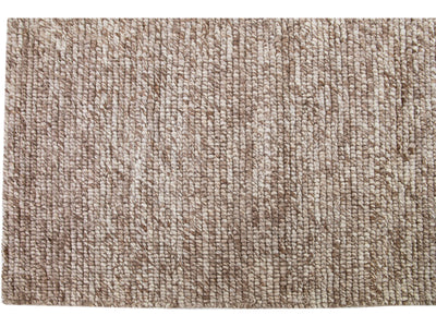 Modern Felted Texture Wool Rug 12 X 15