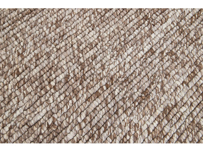 Modern Felted Texture Wool Rug 12 X 15