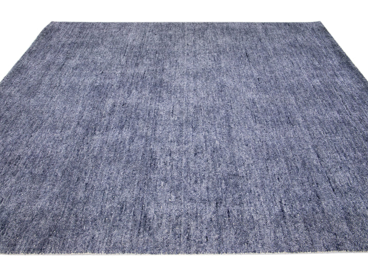 Modern Bamboo & Silk Groove Rug 8 X 10