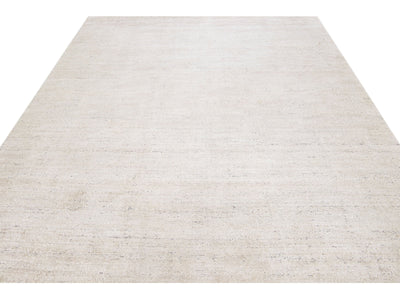 Modern Bamboo & Silk Groove Rug 8 X 10