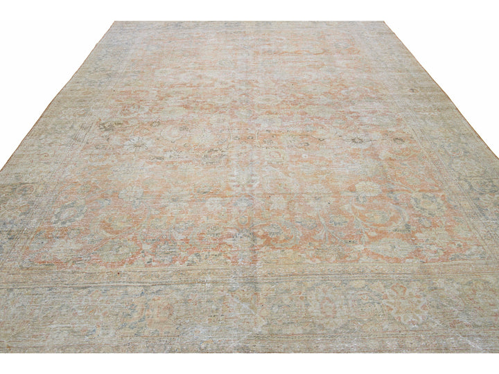 Antique Mahal Wool Rug 10 X 13