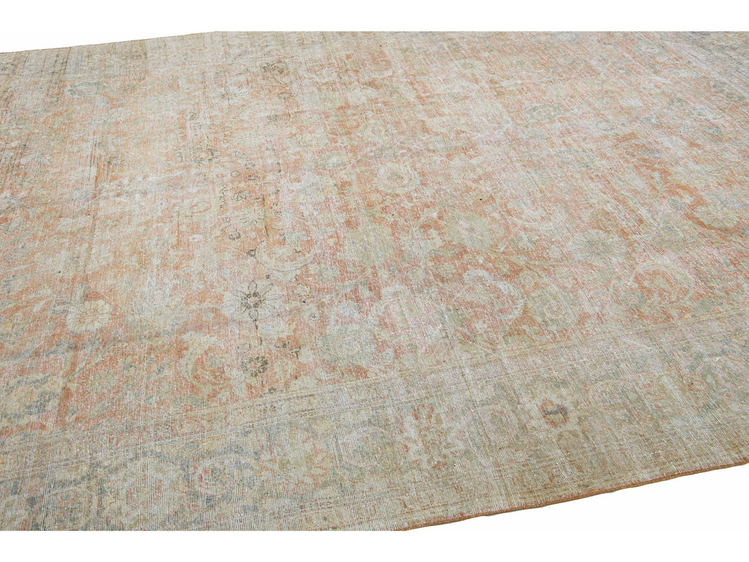 Antique Mahal Wool Rug 10 X 13