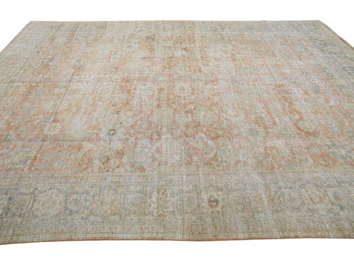Antique Mahal Wool Rug 10 X 13