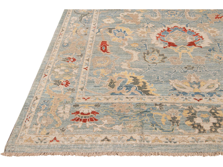 Modern Sultanabad Wool Rug 8 X 12
