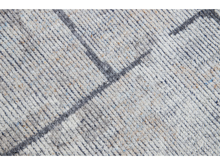 Modern Moroccan Style Wool Rug 12 x 15