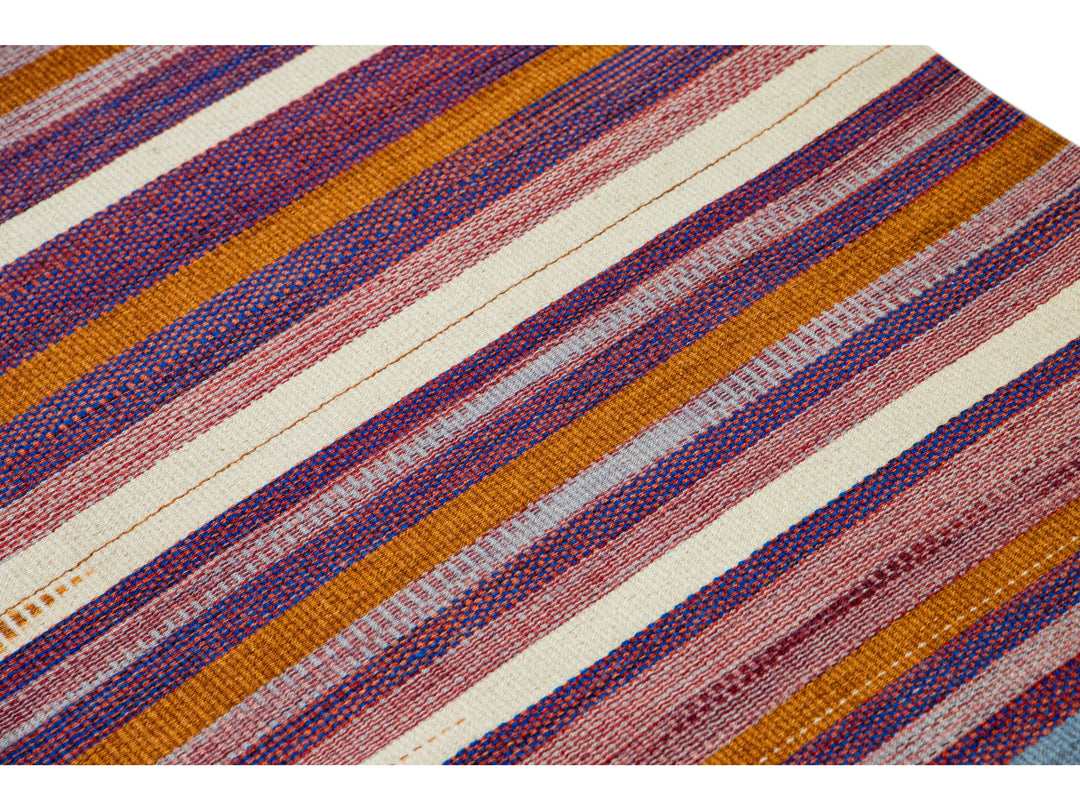 Modern Kilim Wool Rug 12 X 14