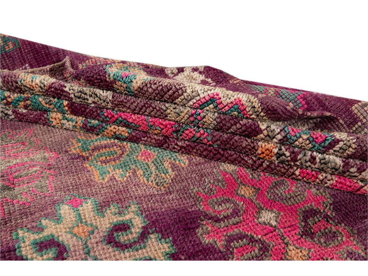Vintage Red Moroccan Tribal Wool Rug, 6 x 10