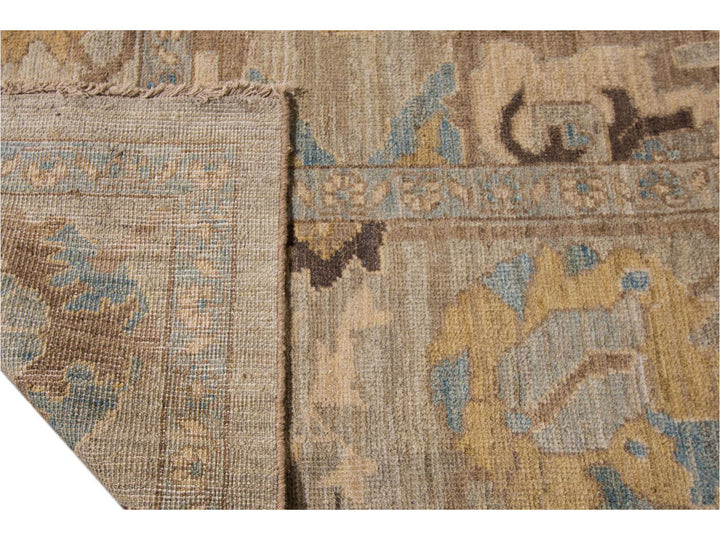 Modern Sultanabad Wool Rug 9 X 15