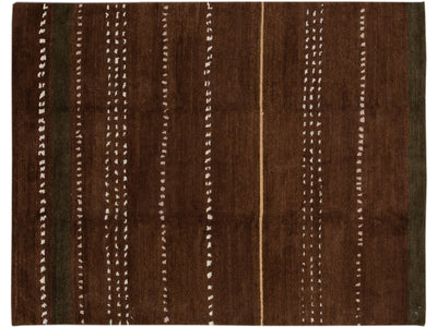 Modern Tibetan Lama Wool Rug 8 X 10