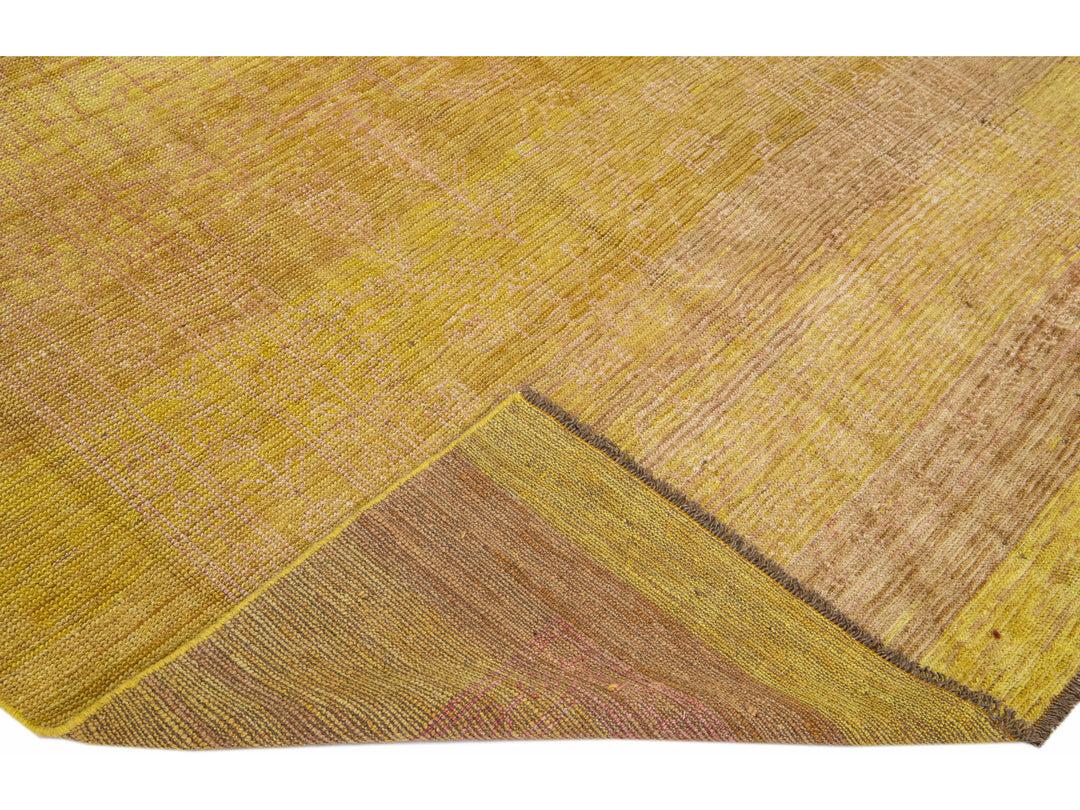 Transitional Revival Wool Rug 7 X 10