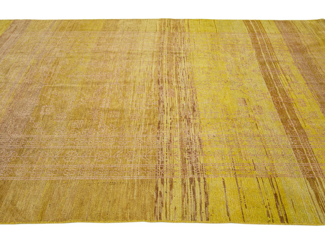 Transitional Revival Wool Rug 7 X 10