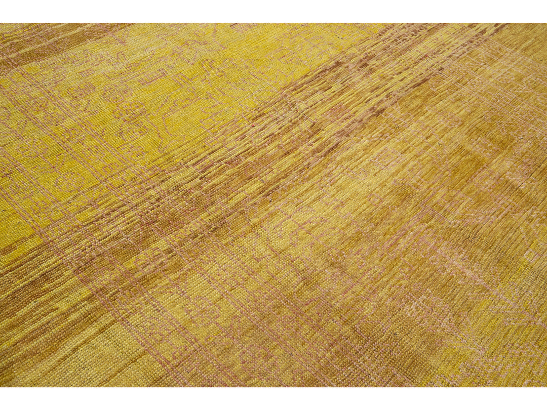Transitional Revival Wool Rug 7 X 10