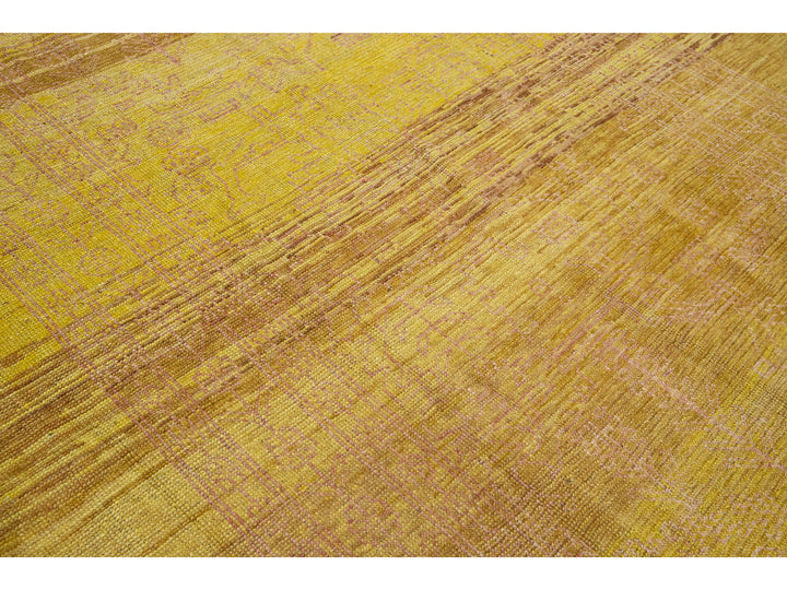 Transitional Revival Wool Rug 7 X 10