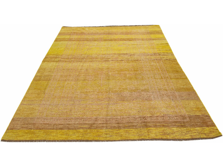 Transitional Revival Wool Rug 7 X 10
