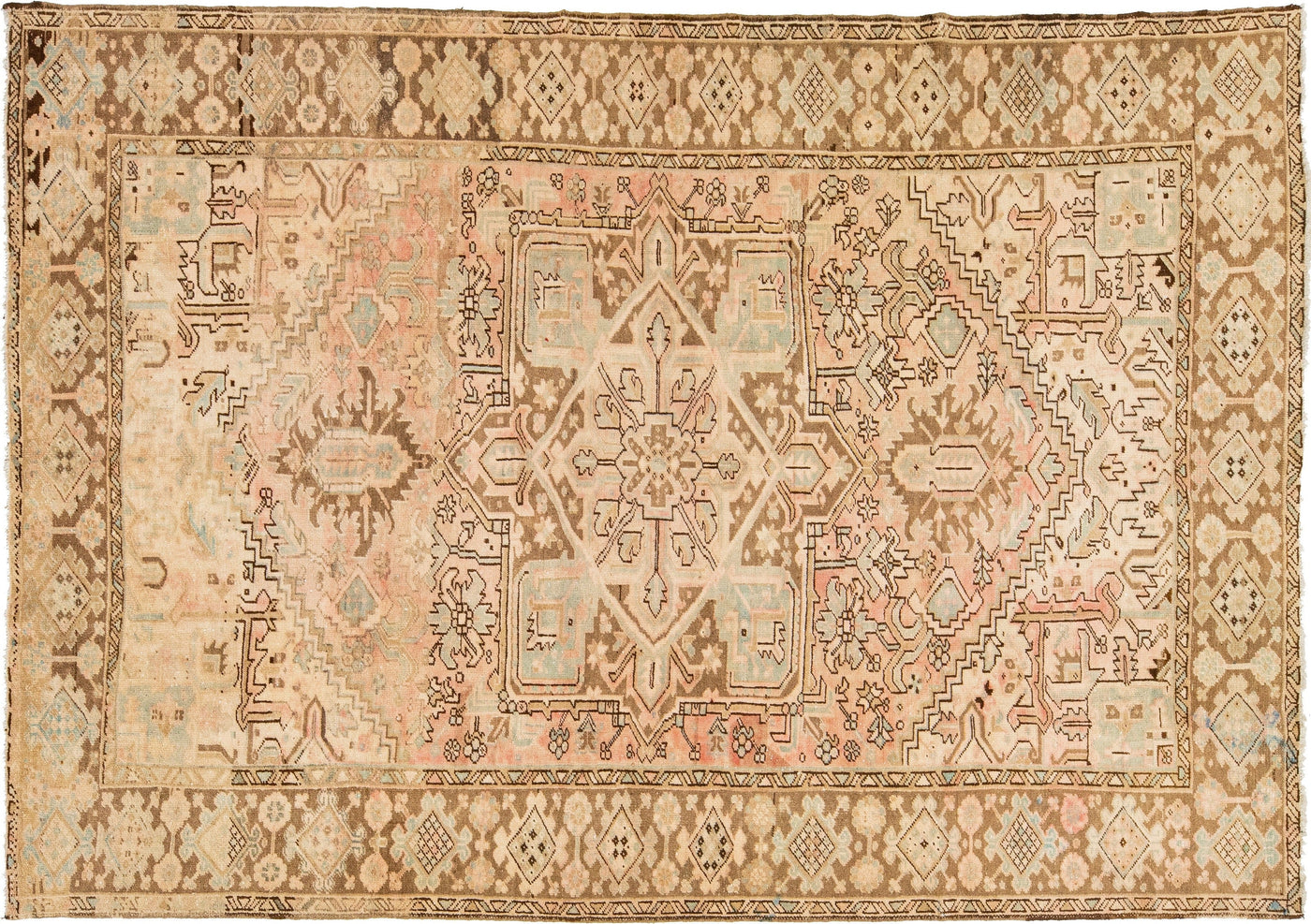 Antique Malayer Wool Rug 8 X 12