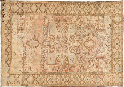 Antique Malayer Wool Rug 8 X 12