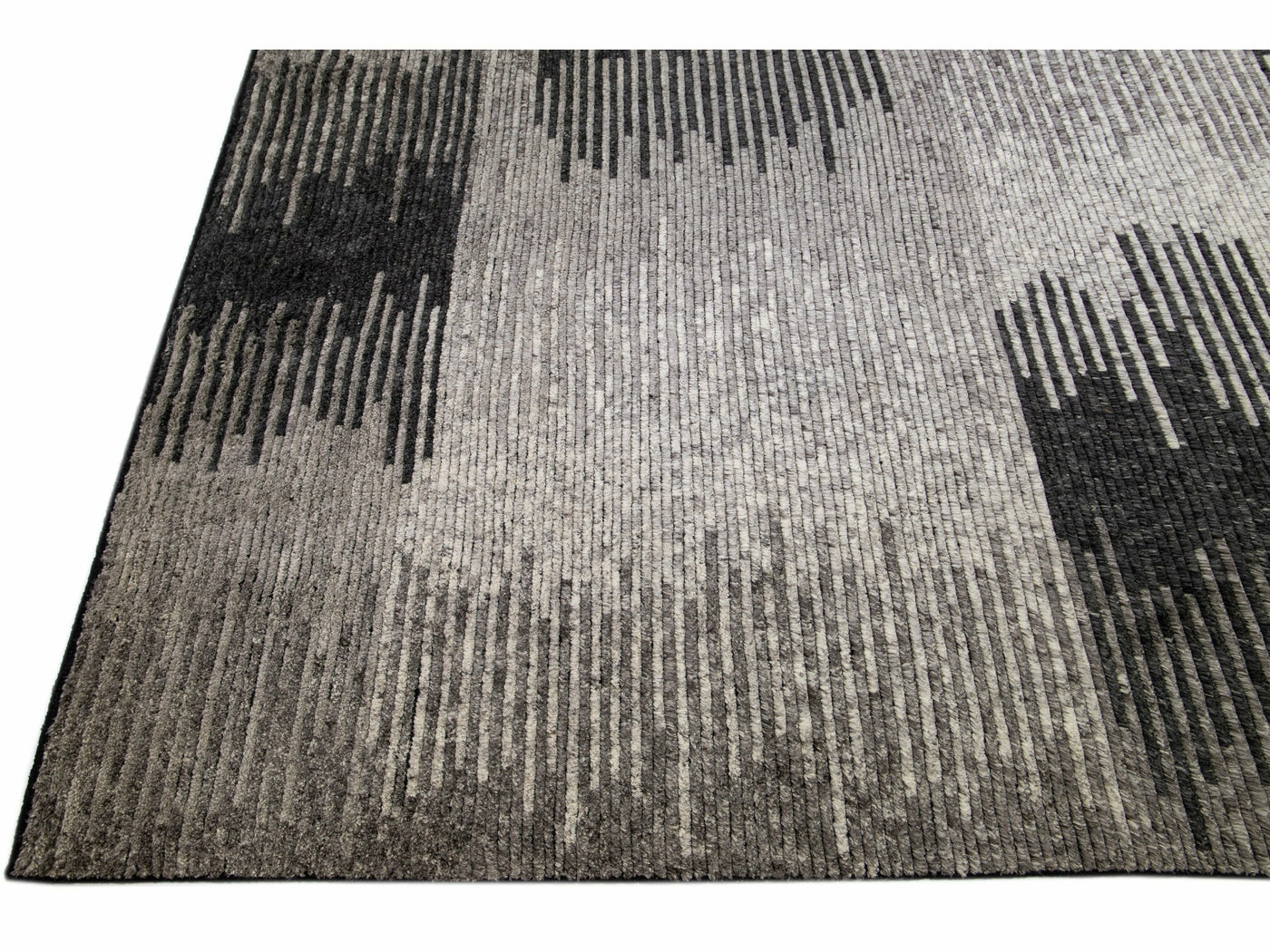 Modern Moroccan Abstract Wool Rug 16 X 18