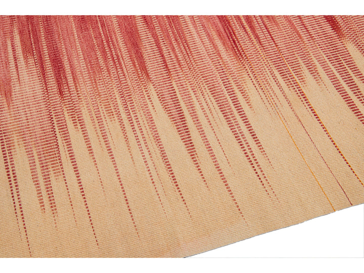 Modern Kilim Wool Rug 12 X 16