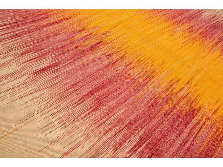 Modern Kilim Wool Rug 12 X 16