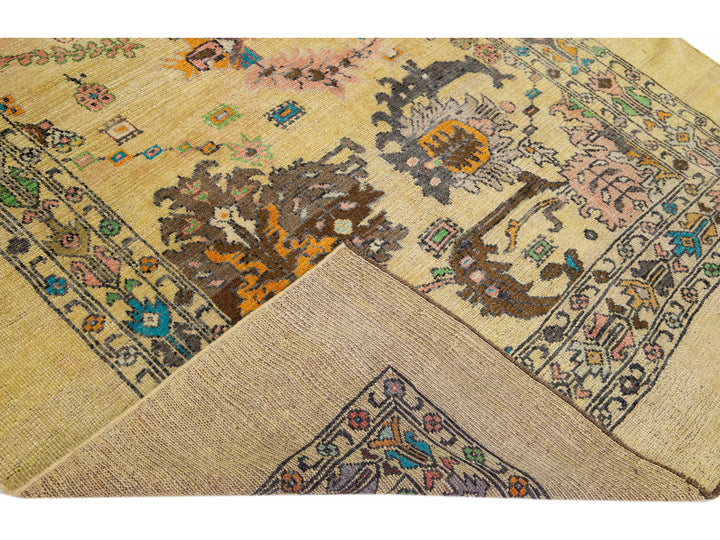 Transitional Revival Wool Rug 7 X 11