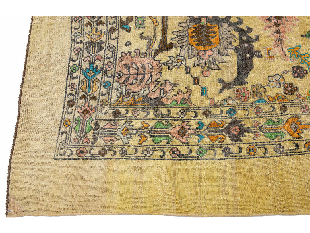 Transitional Revival Wool Rug 7 X 11