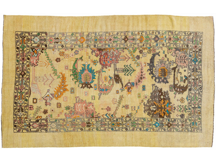 Transitional Revival Wool Rug 7 X 11