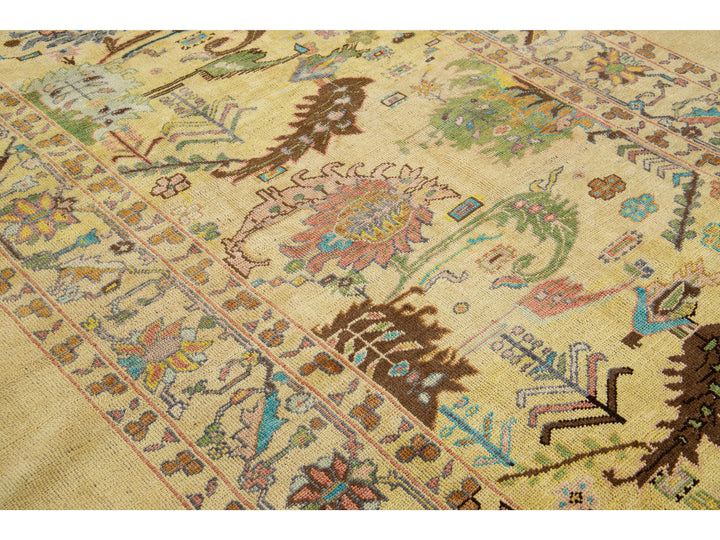 Modern Revival Wool Rug 7 X 12