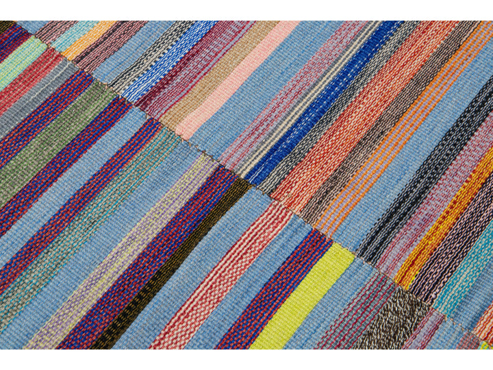 Modern Kilim Wool Rug 12 X 17
