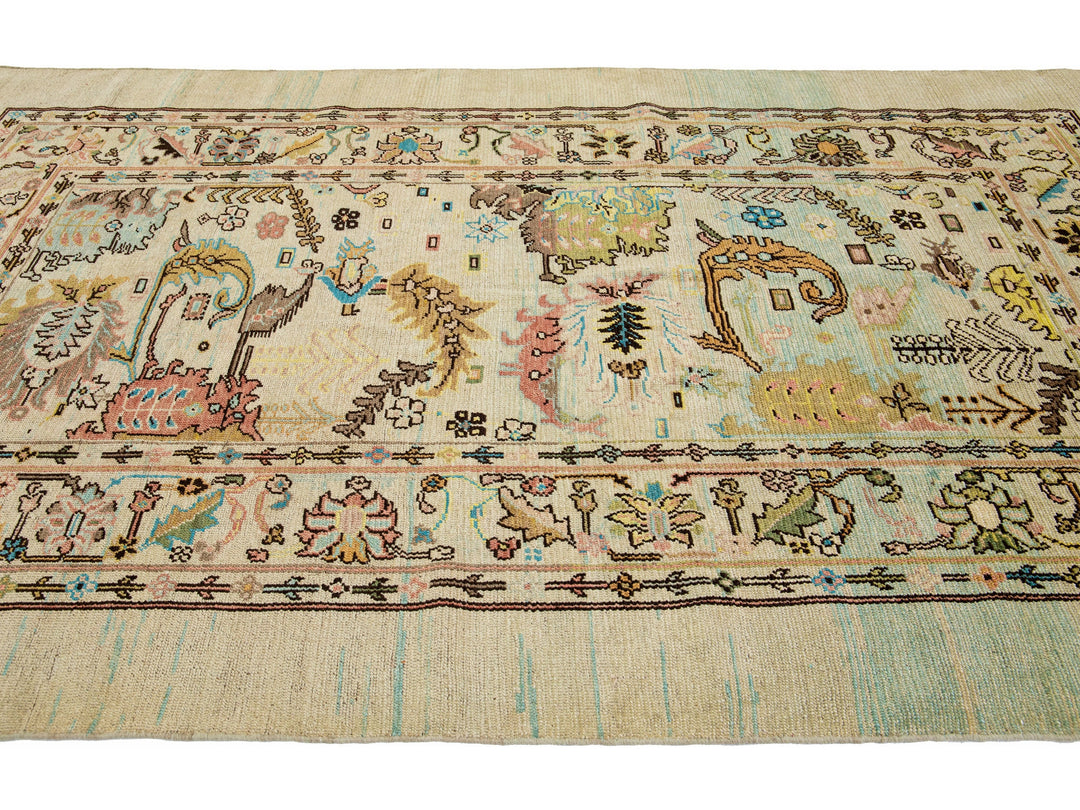 Modern Revival Wool Rug 7 X 11