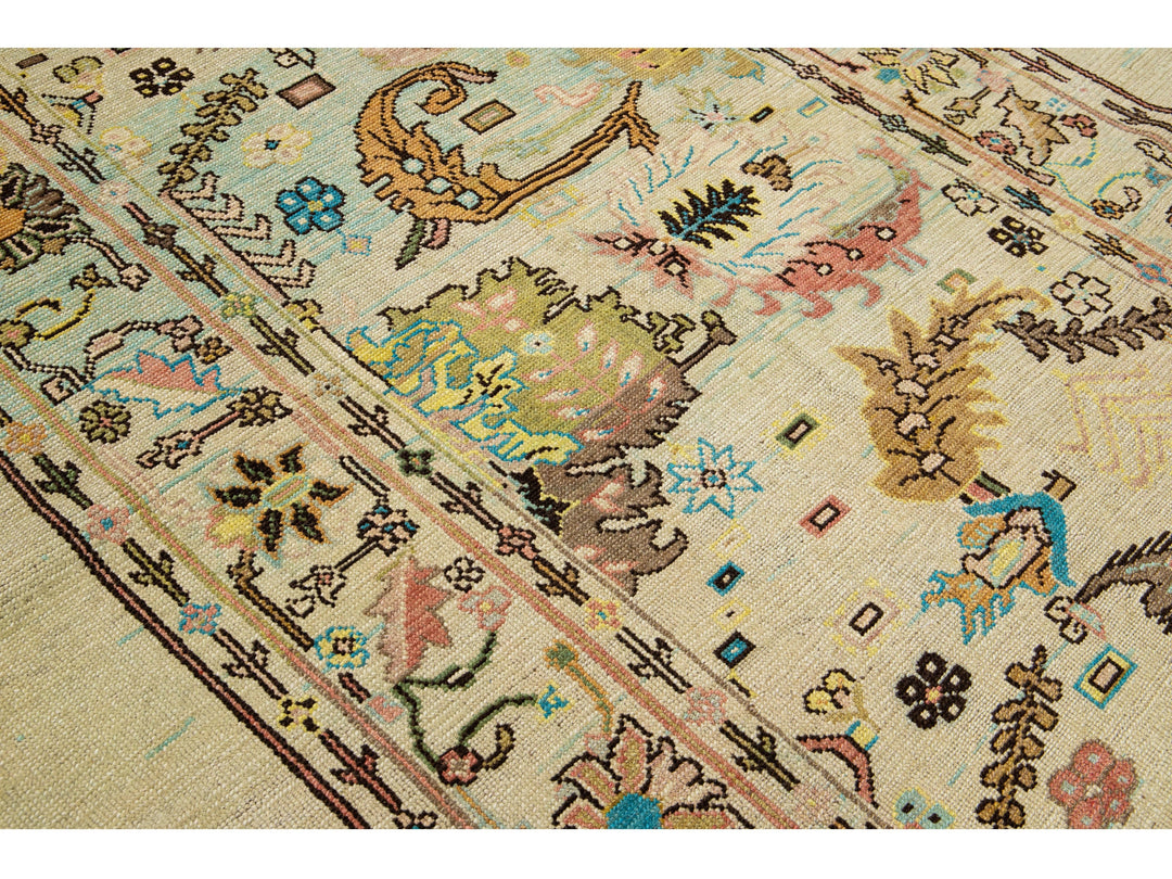 Modern Revival Wool Rug 7 X 11