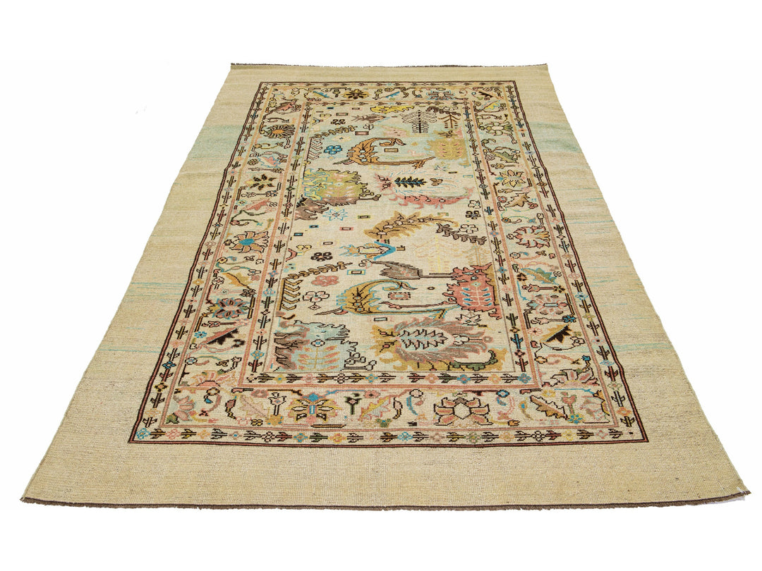 Modern Revival Wool Rug 7 X 11