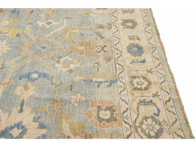 Modern Sultanabad Wool Rug 11 X 13